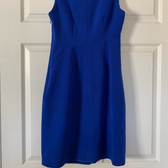 Royal Blue Shift Dress - Picture 3 of 4